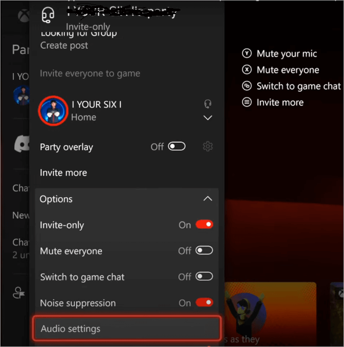 noise suppression in xbox series x