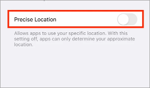 precise location iOS