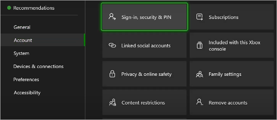 profile linking controller