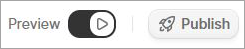 publish button