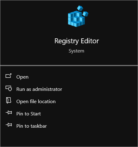registry
