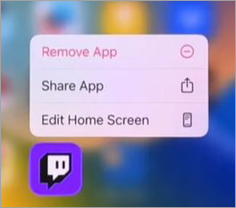 remove app