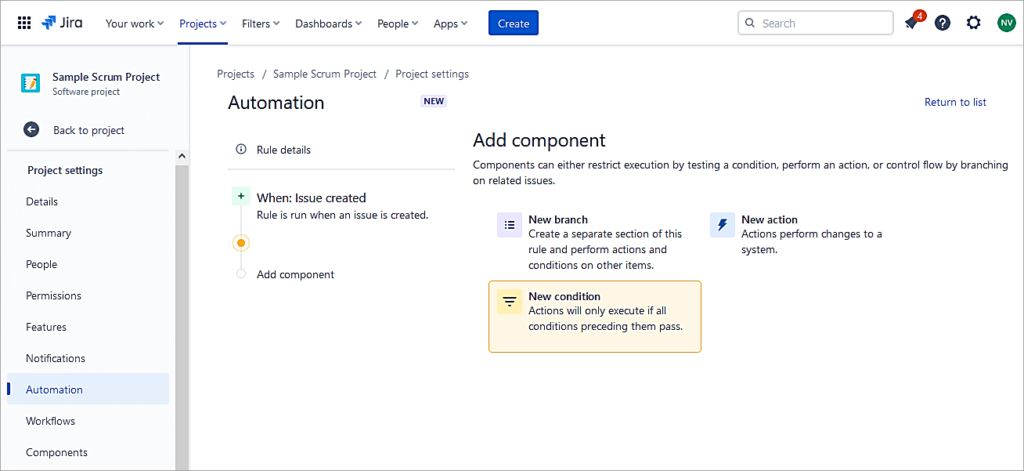 select new condition ex5