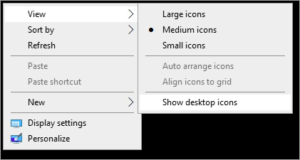 How to Open a Program When There Are No Icons on the Desktop