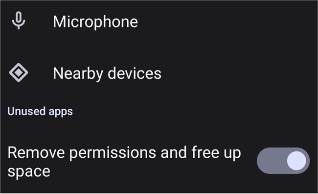unused apps