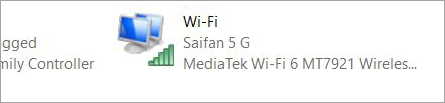 view network connections