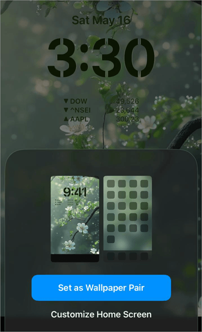 wallpaper setting