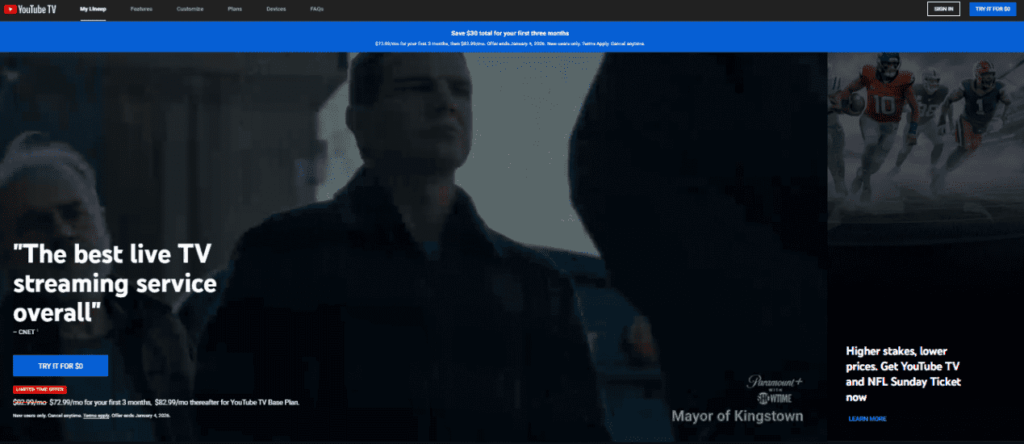 YouTube TV